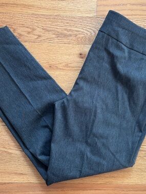 Alfani Tummy Control Pull-On Skinny Pants in Charcoal Gray - 12P NWT